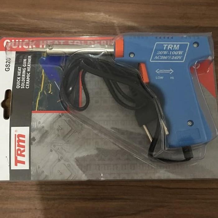 AW* Solder Tembak 30W - 100W Solder Gun Berkualitas Cepat Panas merk
