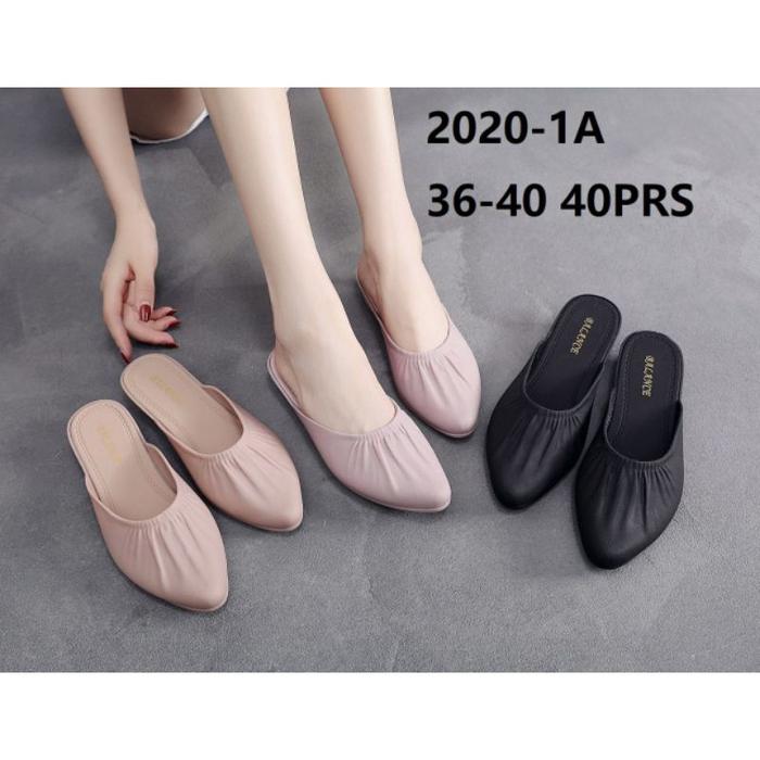 AW % sandal selop depan balance 2020-1A SERUTT sandal selop lancip
