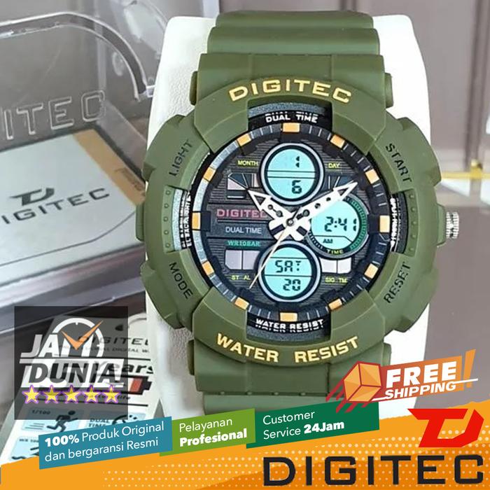 JAM TANGAN DIGITEC ORIGINAL DG-3102T M5 DG 3102 DIGITEC 3102 UNISEX