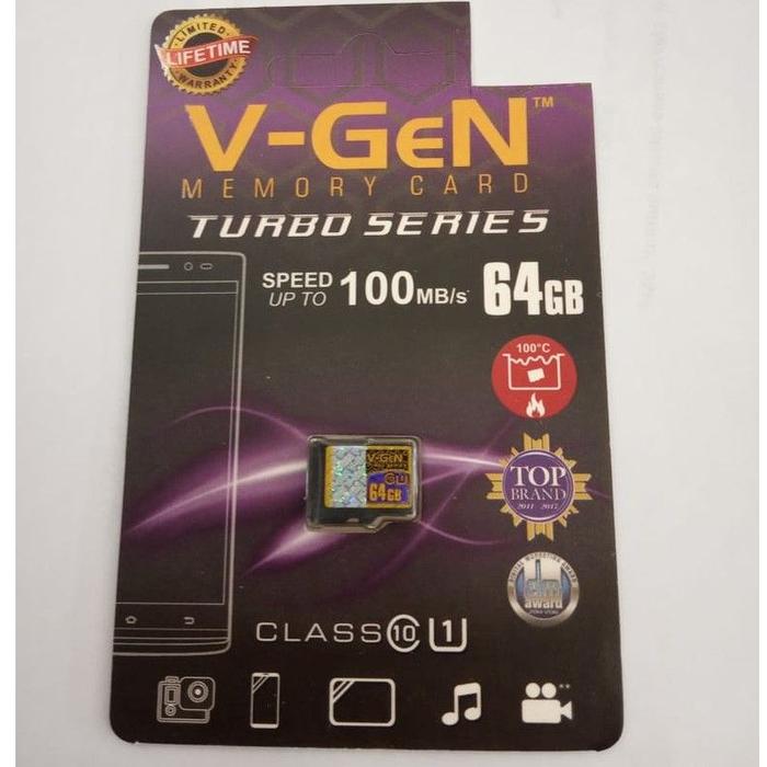 AW % MICROSD 64GB V-GEN
