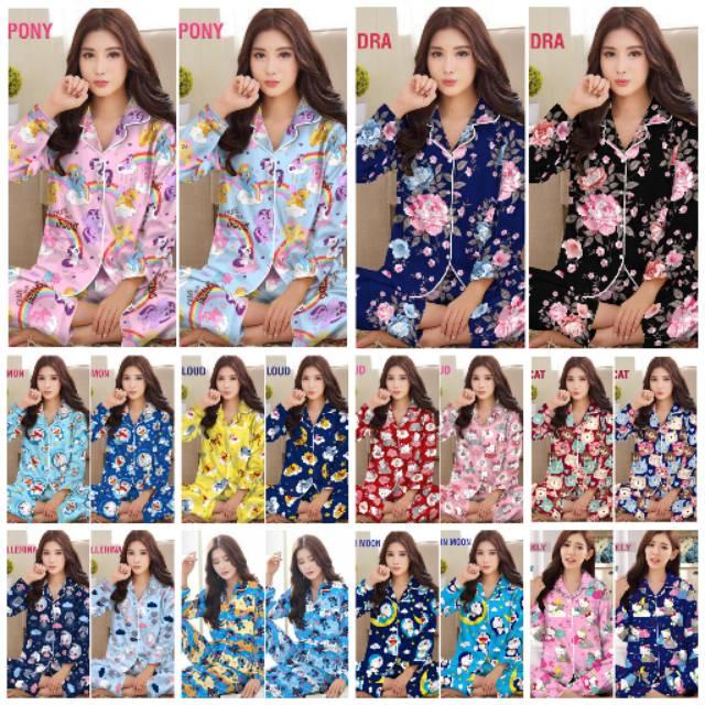 Isanny Piyama Set Pp Size.l piyama Karakter Pp piyama Murah pyama Dewa