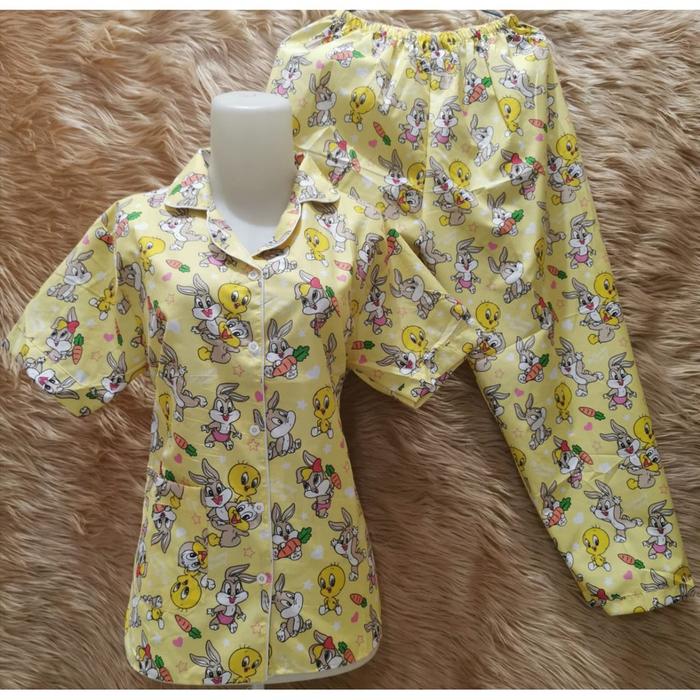 Pluto Piyama Cp Wanita Dewasa Kartun Tweety Bird