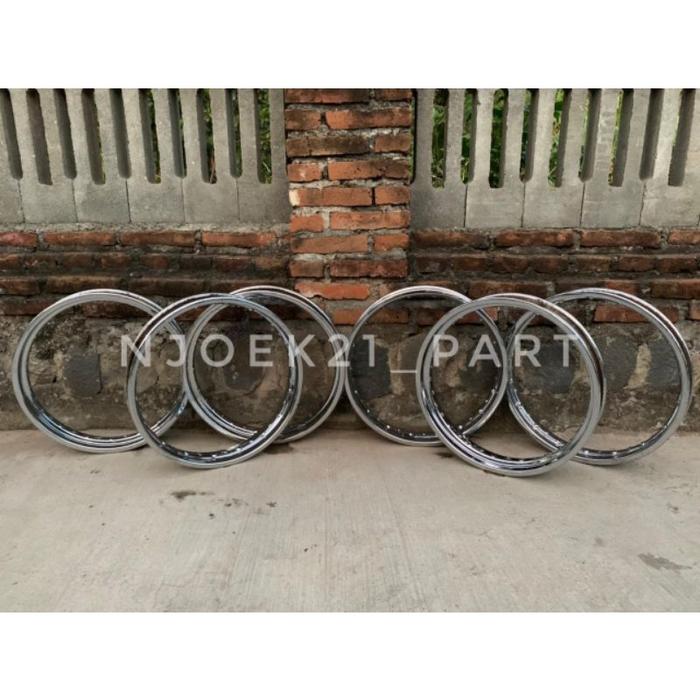 Terlaris Sepasang Did Velg Besi Velg Did Ring 17 Ukuran 185-215 Depan