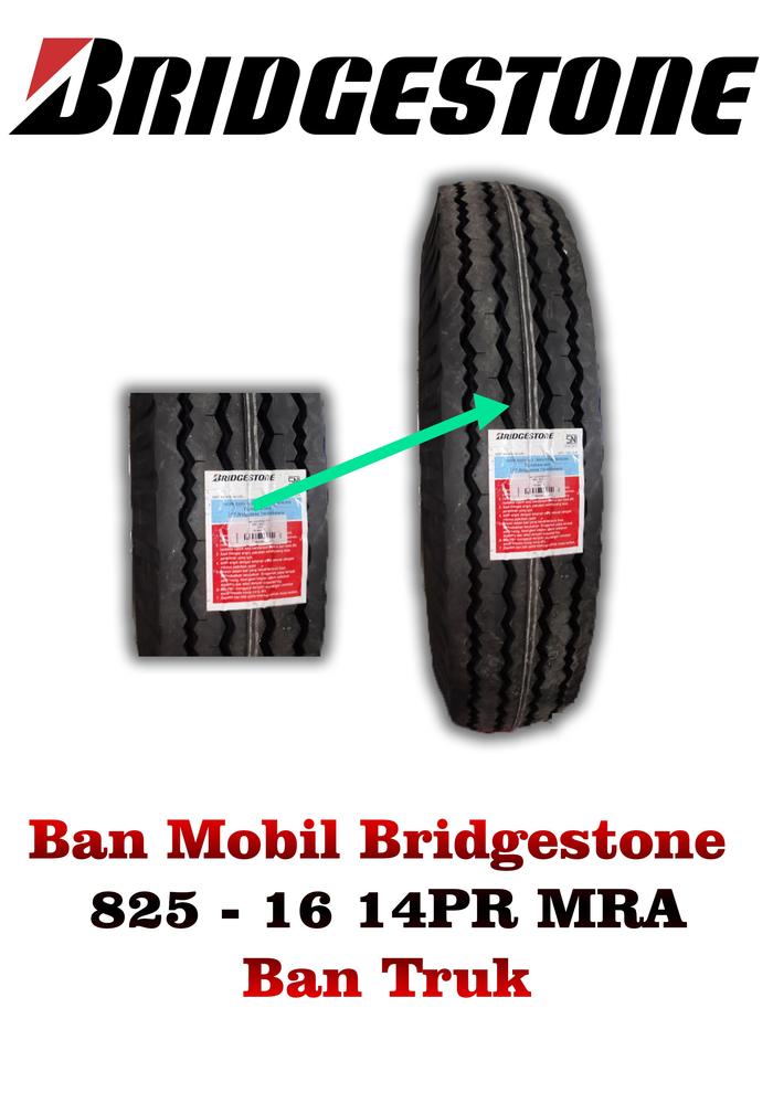 Ban Mobil Bridgestone 825 - 16 14PR MRA 66336 Ban Truk