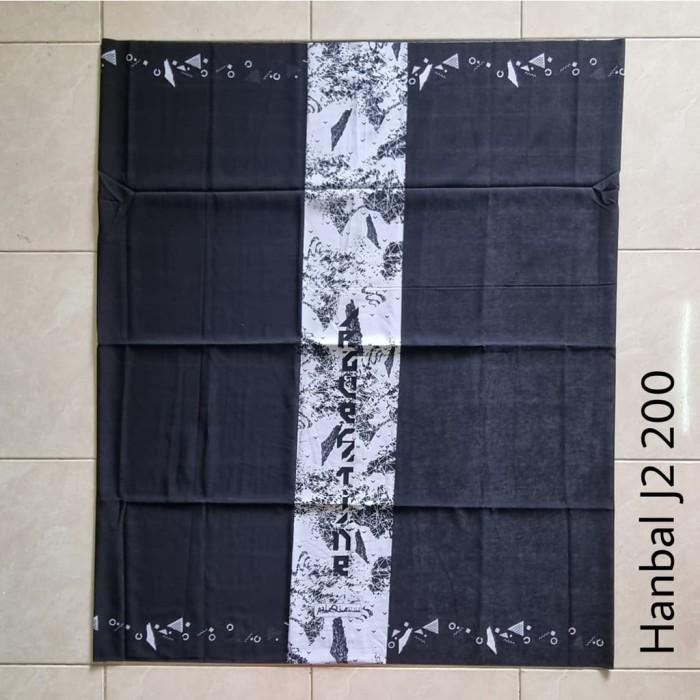 Sarung Rabbani Palestina Hanbal J2 Hitam dan Putih Motif Palestine