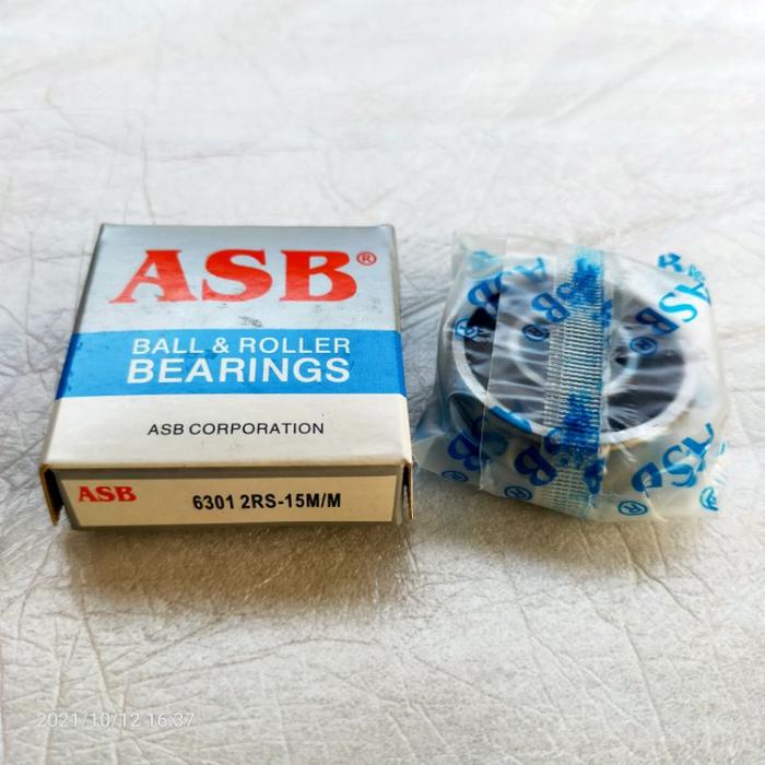 Klaker-Laher-Laker-Bearing-Bering 6301-2RS-15MM