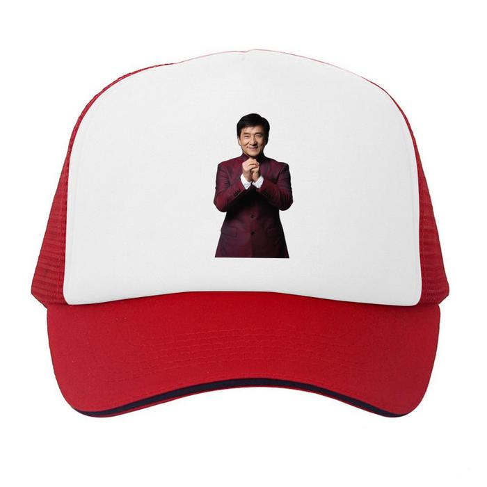 Topi Trucker Imlek Jackie Chan Gong Xi Fa cai
