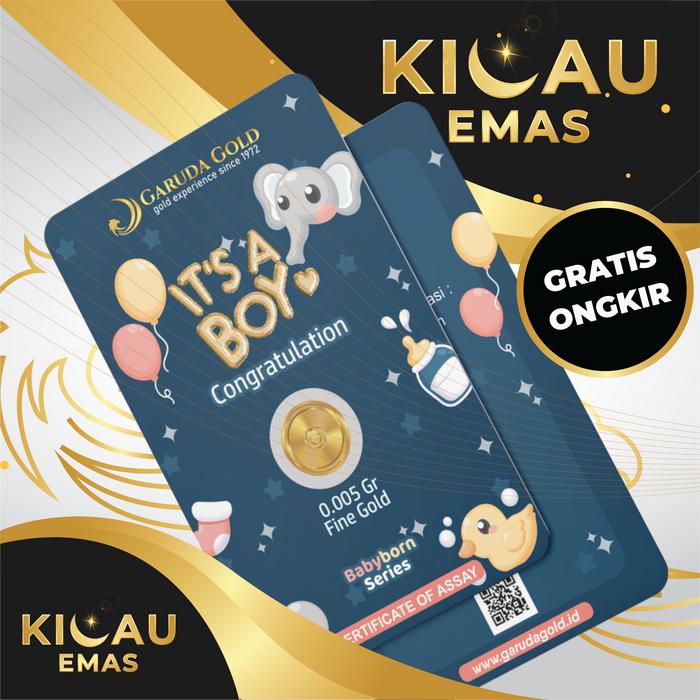 Garuda Gold 0.005 Gram Baby Born Gift Series