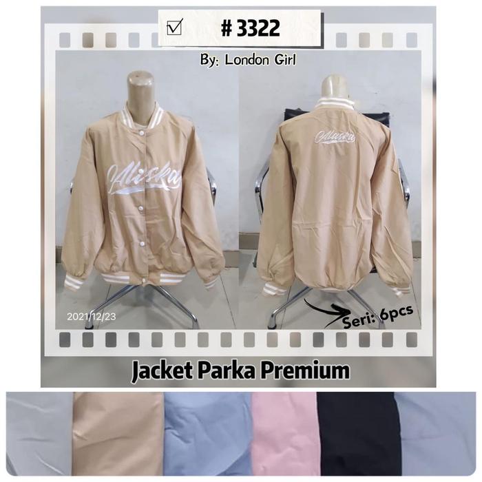 Sale Ready Jaket Parka Premium "London Girl"
