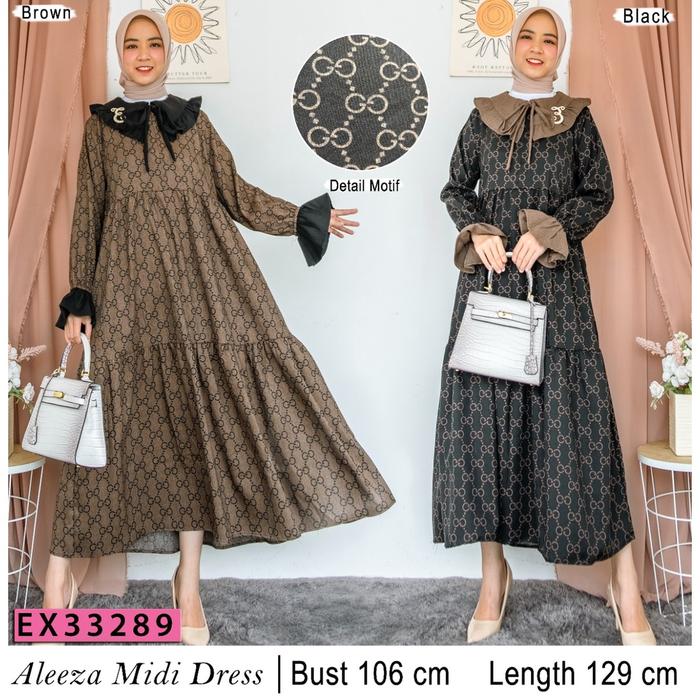 Sale Midi Dress Aleeza By Extu