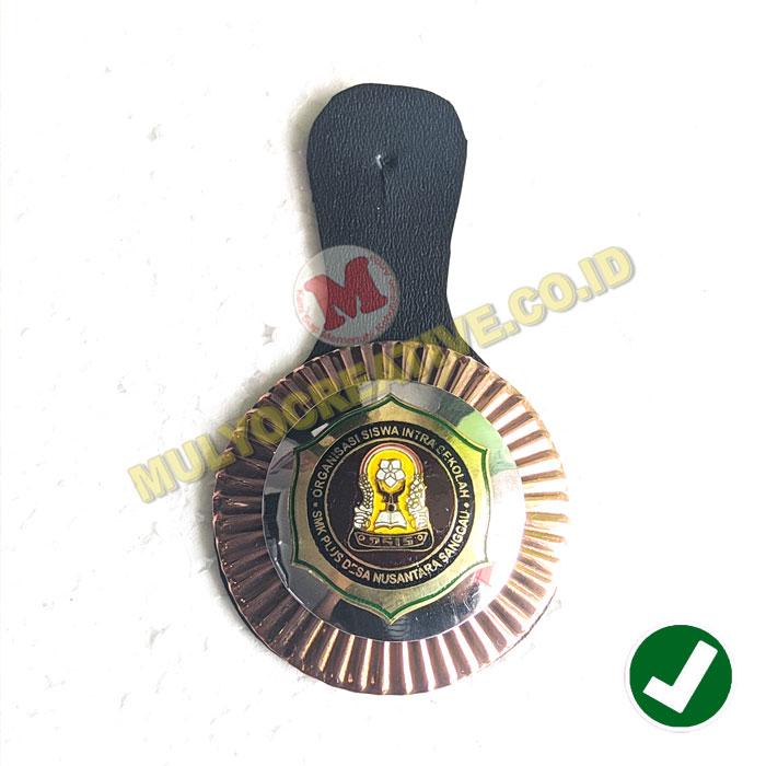 Pin Jengkolan Osis Logo OSIS Custom Nama Sekolah