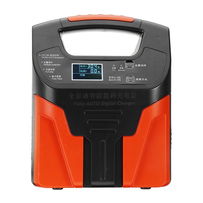 Terbaru 12V/24V 2-200ah Intelligent Pulse Repair Battery Charger