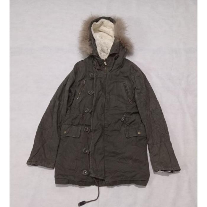 Jaket Parka Cecil McBee Hijau Army Preloved GRATIS ONGKIR