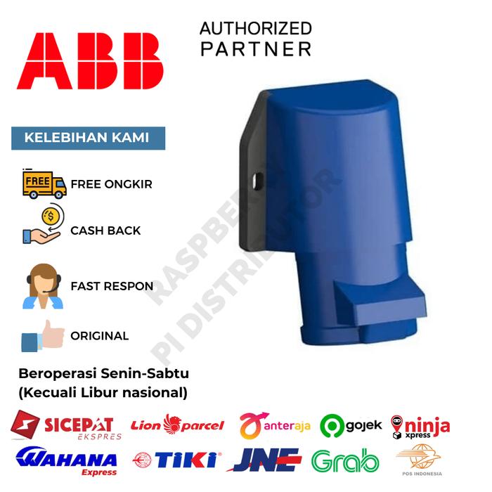 ABB Socket 32A 3P IP44 232BRS6 2CMA102209R1000 EQ LEGRAND 555254