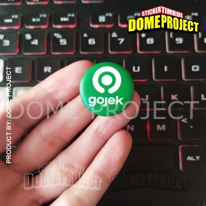 GOJEK PIN PENITI 25MM BUTTON PIN AKSESORIES ROMPI AKSESORIES TAS