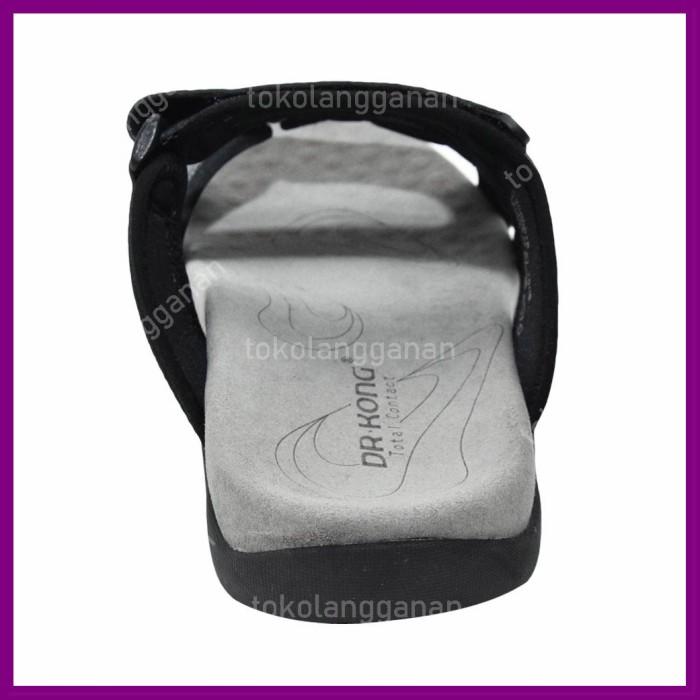 Dr. Kong Ukuran 39 Sandal Pria Kasual S9000018 - Hitam