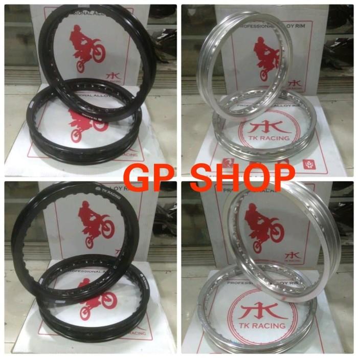 Velg TK Bright ukuran 215-250 Ring 14 1SET Depan Dan Belakang 2biji