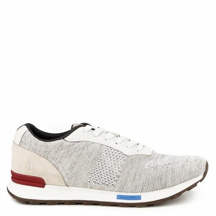 HUSH PUPPIES - SNEAKER WANITA ORIGINAL- JENNA KNIT JOGGER - Beige