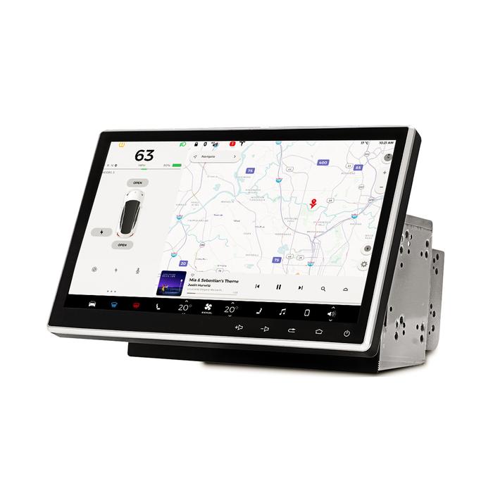 Terbaru 10.1 Inch 2 Din for Android 8.1 Car Multimedia Adjustable