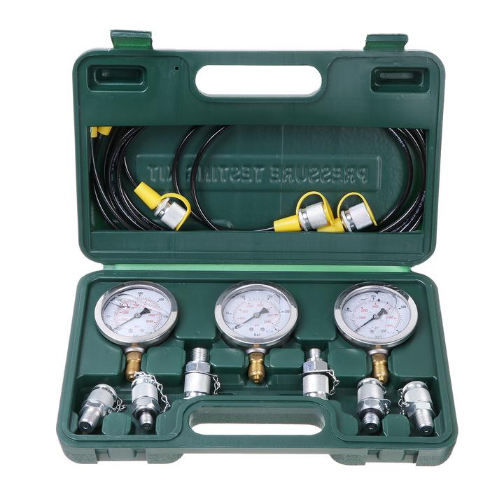 Terbaru Hydraulic Pressure Gauge Excavator Hydraulic Pressure Test