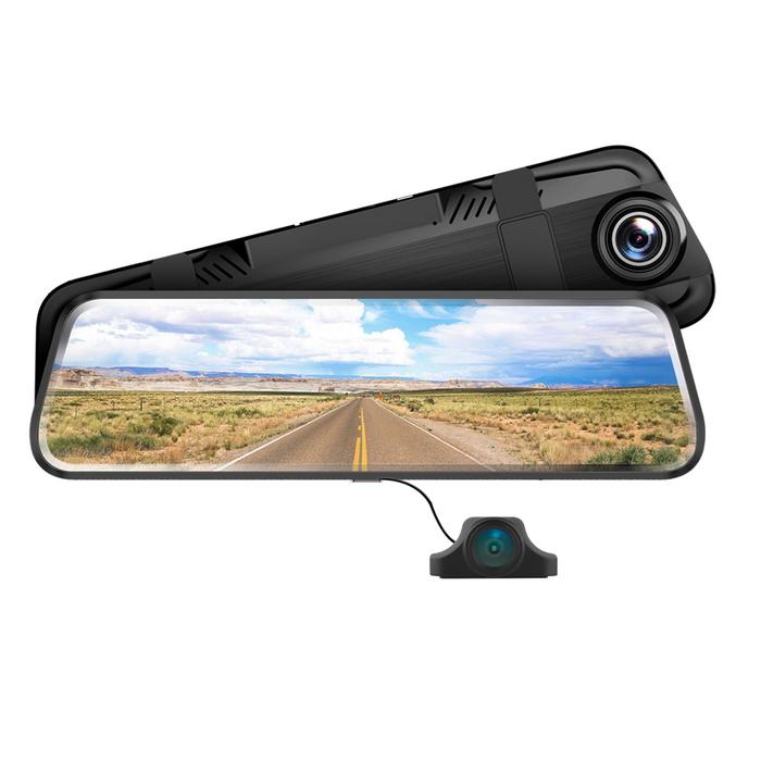 Terbaru AZDOME AR08 FHD 1080P Dash Cam Streaming Media Full-Screen