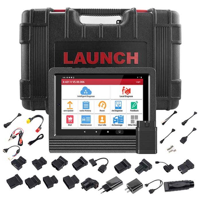 Terbaru LAUNCH X431 V V4.0 OBD2 Diagnostic Scanner Automotive OBD