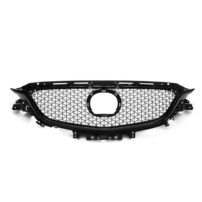 Terbaru Honeycomb Front Bumper Mesh Racing Grille Grill for MAZDA 6