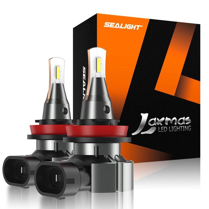 Terbaru SEALIGHT L1 Upgraded Car LED Fog Lights H7 H11 9005 9006 40W