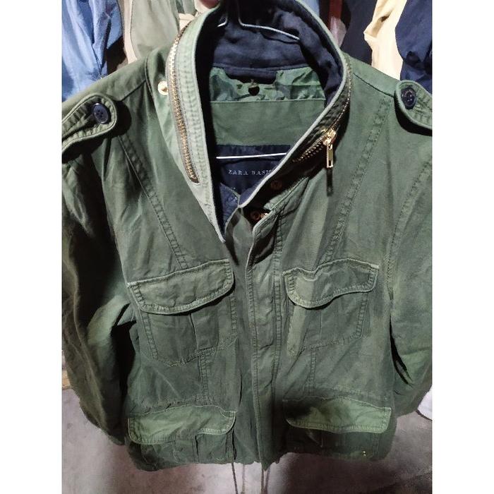 Jaket parka zara basic original second brand READY