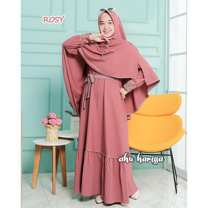 Gamis Maharani ORI AKU KARISSA / Gamis Syari Set Khimar ORI By