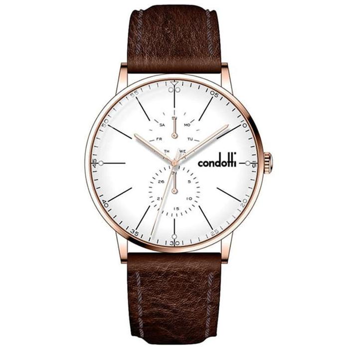 JAM TANGAN CONDOTTI WATCH ORIGINAL CN1090-RG01-L05 1090 JAM PRIA LA