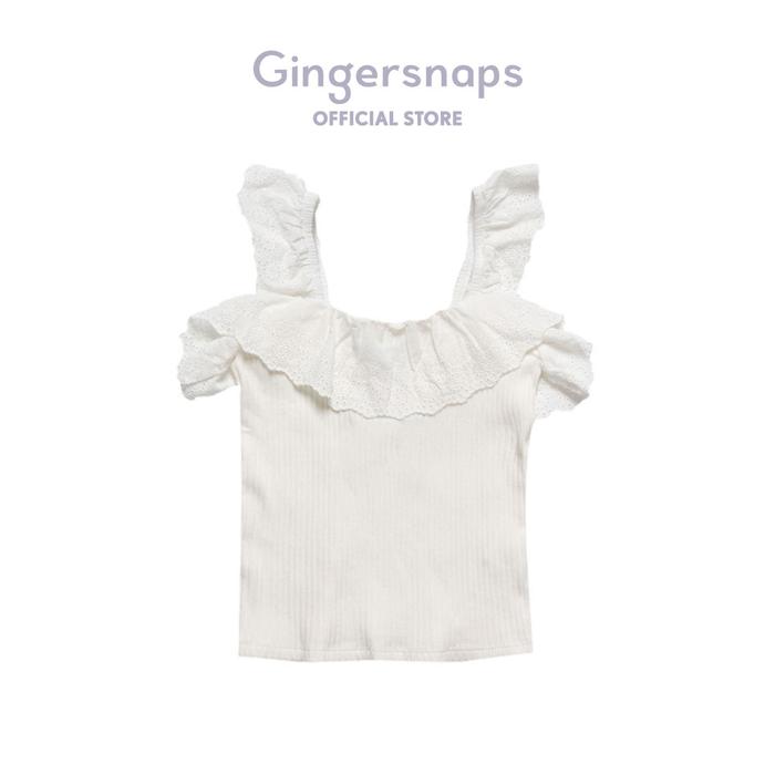 Gingersnaps JELLY BEAN PARTY BLOUSE OFFWHITE