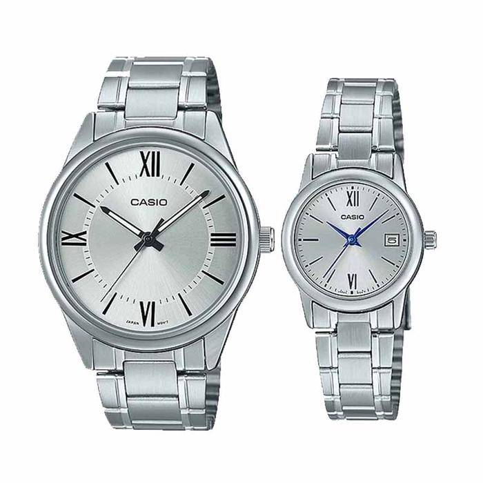 JAM COUPLE ORIGINAL JAM TANGAN CASIO MTP-V005D-7B5 LTP-V002D-7B3