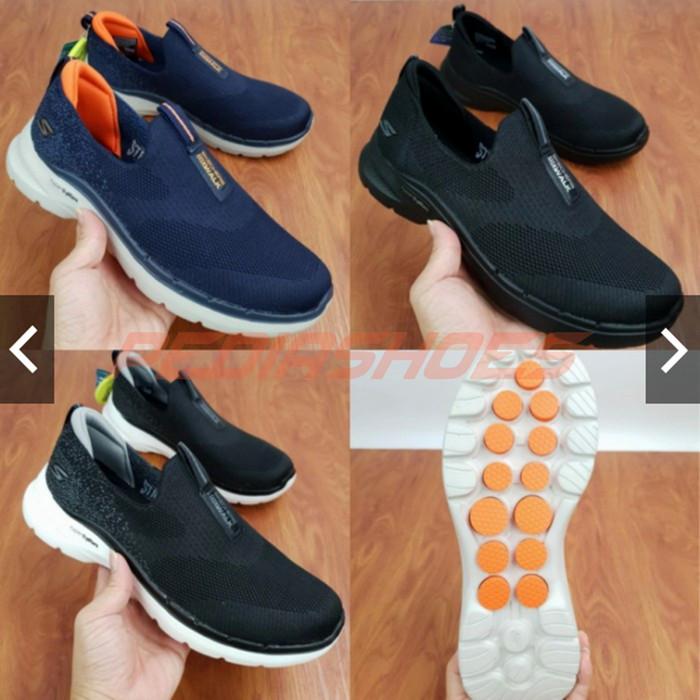 Sepatu Pria Skechers Gowalk 6 Hyper Pillars Original Skechers