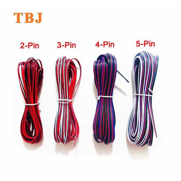 2Pin 3Pin 4Pin 5Pin 10M 18AWG 20AWG 22AWG Electric Kamjay