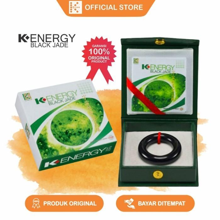 K Energy Black Jade Ring Terapi Vitalitas Pria Perkasa BlackJade