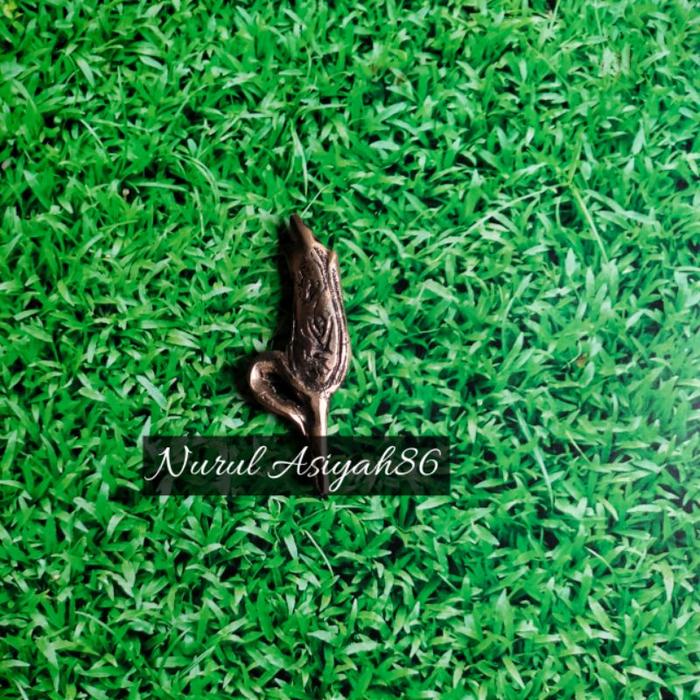 barang antik kembang kantil bahan kuningan