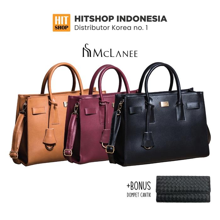 McLanee Romantis Tote & Cross Bag - Tas Tenteng & Selempang Wanita