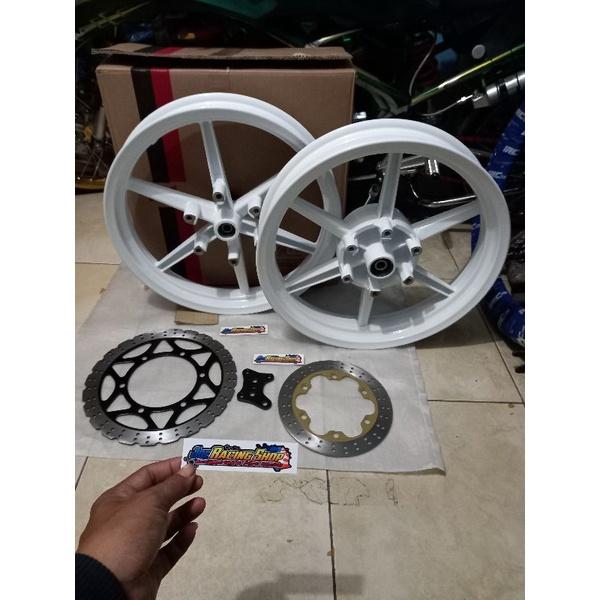 Termurah pelk VRossi Derix putih ninja RR pnp ninja R/ss sett piringan