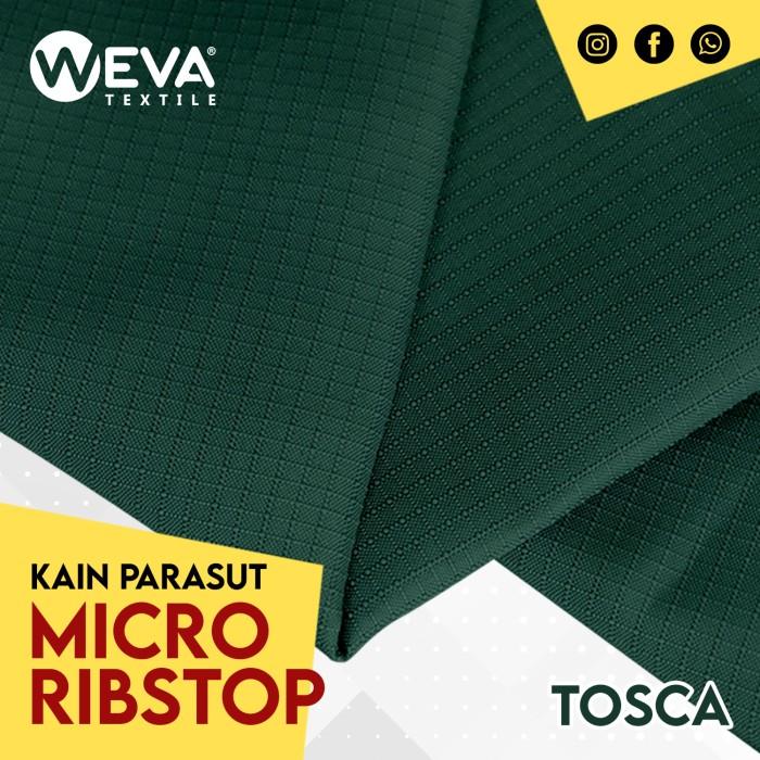 Bahan Kain Micro Ribstop Kain Jaket Parasut Waterproof Tosca