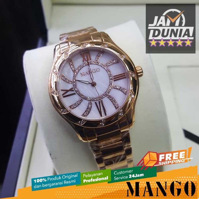 JAM TANGAN MANGO ORIGINAL MA6702L-82R MA6702L 82R MA6702 JAM WANITA CI