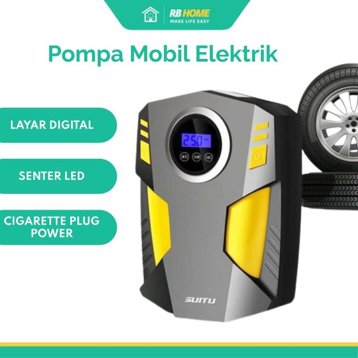 Pompa Ban Mobil | pompa ban motor | pompa ban Elektrik Portable