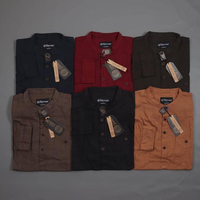 Baju Koko Kurta Dewasa Lengan Panjang BRILL EIGHTY EIGHT Limited