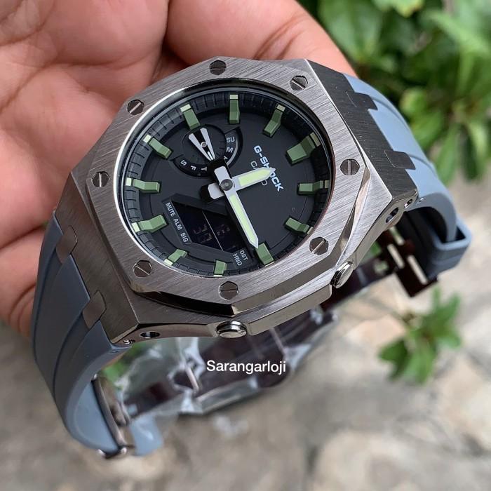 Casio G Shock GA 2100 GA 2110 Original Custom AP Dial Green
