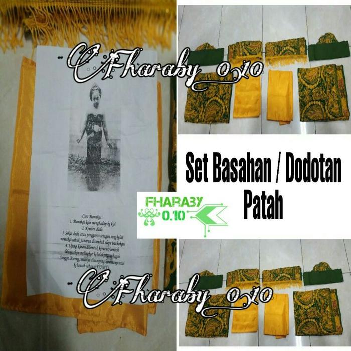 Sepasang Basahan Patah - Dodot/Dodotan Patah Pengantin Jawa