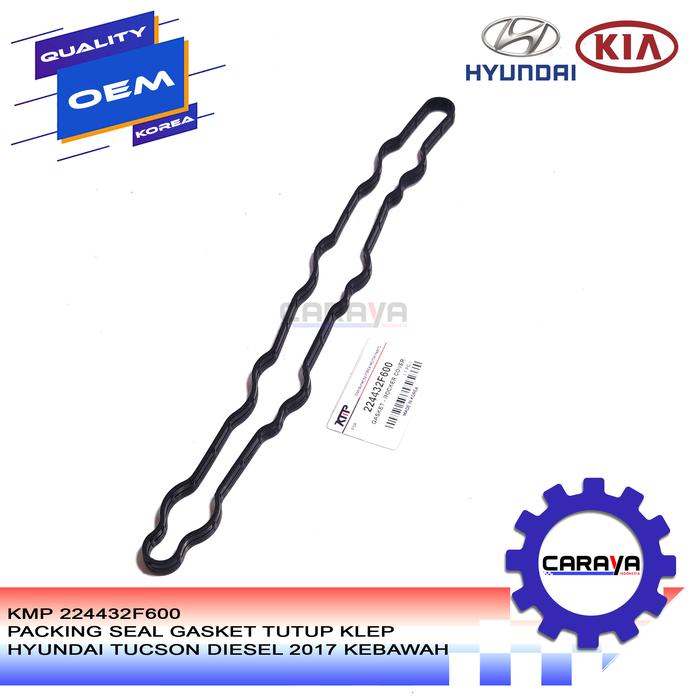 Packing Seal Sil Gasket Tutup Klep Hyundai Tucson Diesel 2017 Bawah