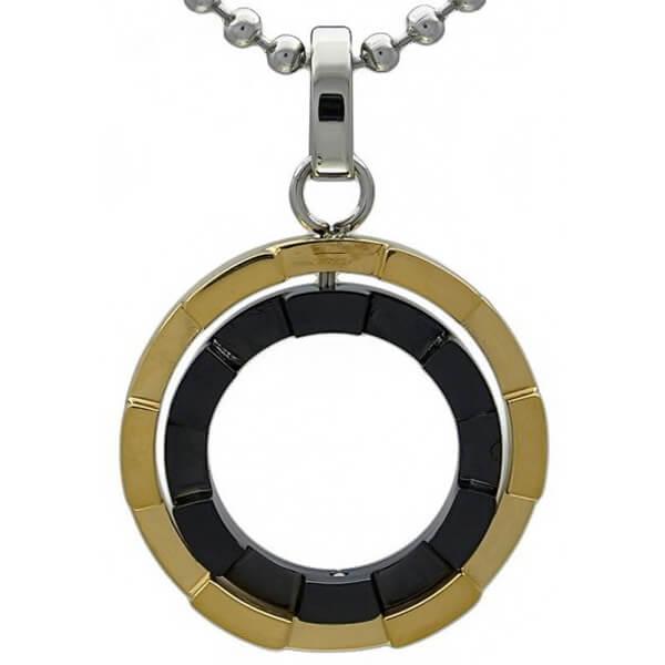 Kalung Flixie liontin gaul trendy fashion import steel titanium