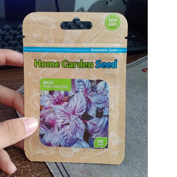 TT basil ungu purple dark opal 100 biji - RSI