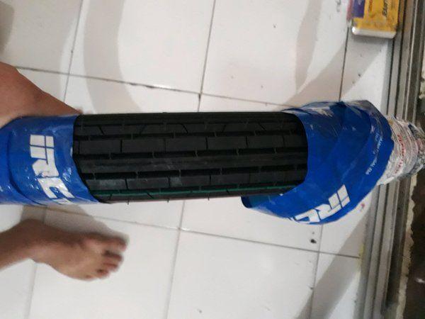 ban luar 250 ring 18 motif lurus corak lurus nf2 merk irc