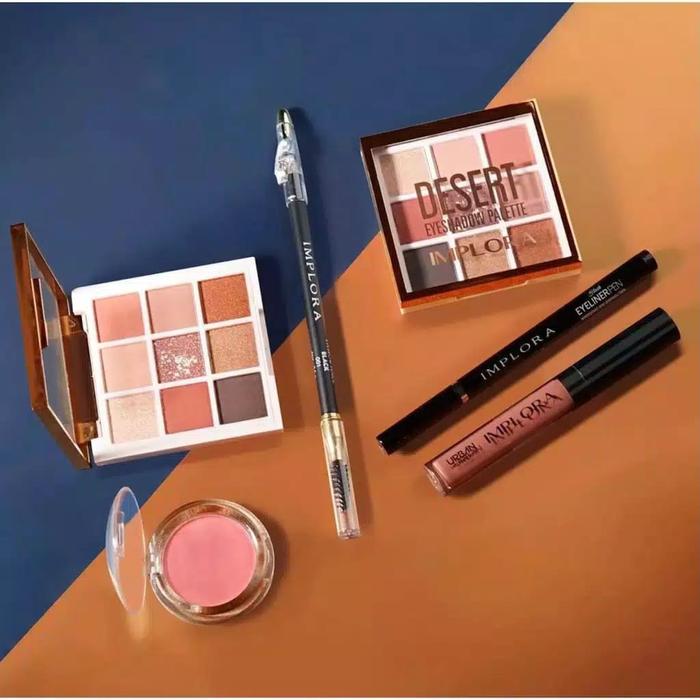 Ningrumshop Implora new Eyeshadow Palette implora eyeshadow pallete 9
